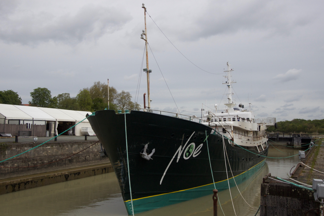 Noé, ancien baleinier, au chantier de l’Arsenal